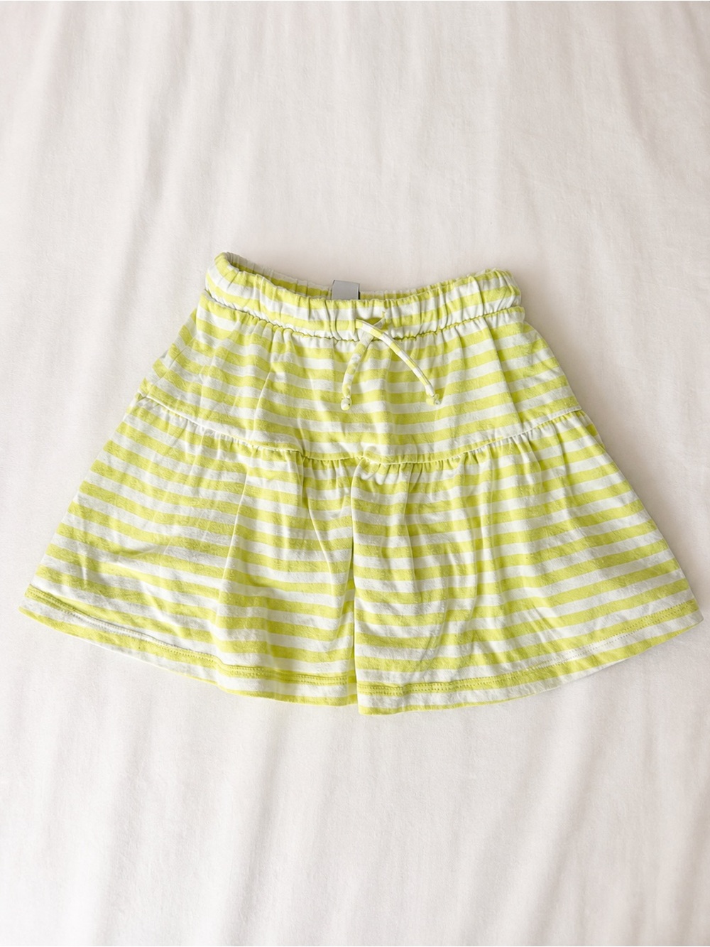 Old Navy Striped Toddler Girls Skort Size 2T | Green & White